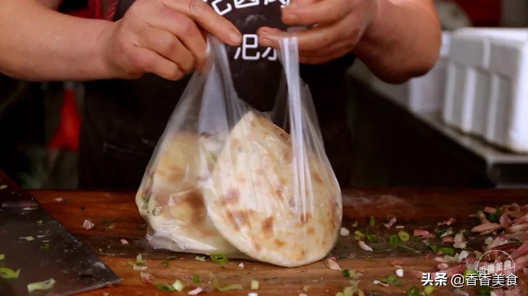 最适合摆摊的卤菜夹烧饼,郑州烧饼夹卤肉