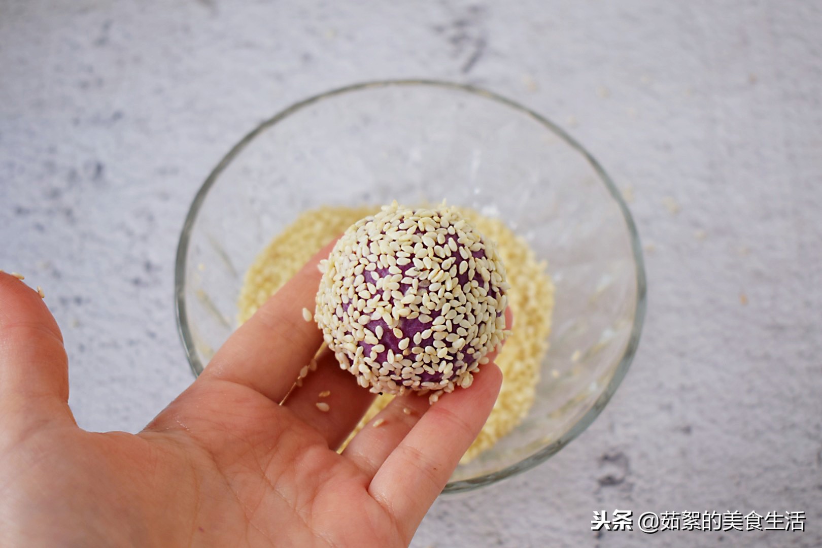 紫薯球低脂,紫薯球除了炸还能怎么做