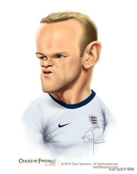 最新足球明星卡通漫画头像,足球明星卡通漫画头像