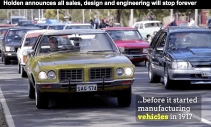 再见，Holden！澳洲汽车巨头倒塌！正式宣告终结！160年历史湮灭！近千人瞬间失业！一个时代就此结束...