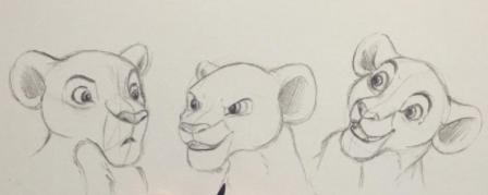 一支铅笔画人物,彩色铅笔画小动物