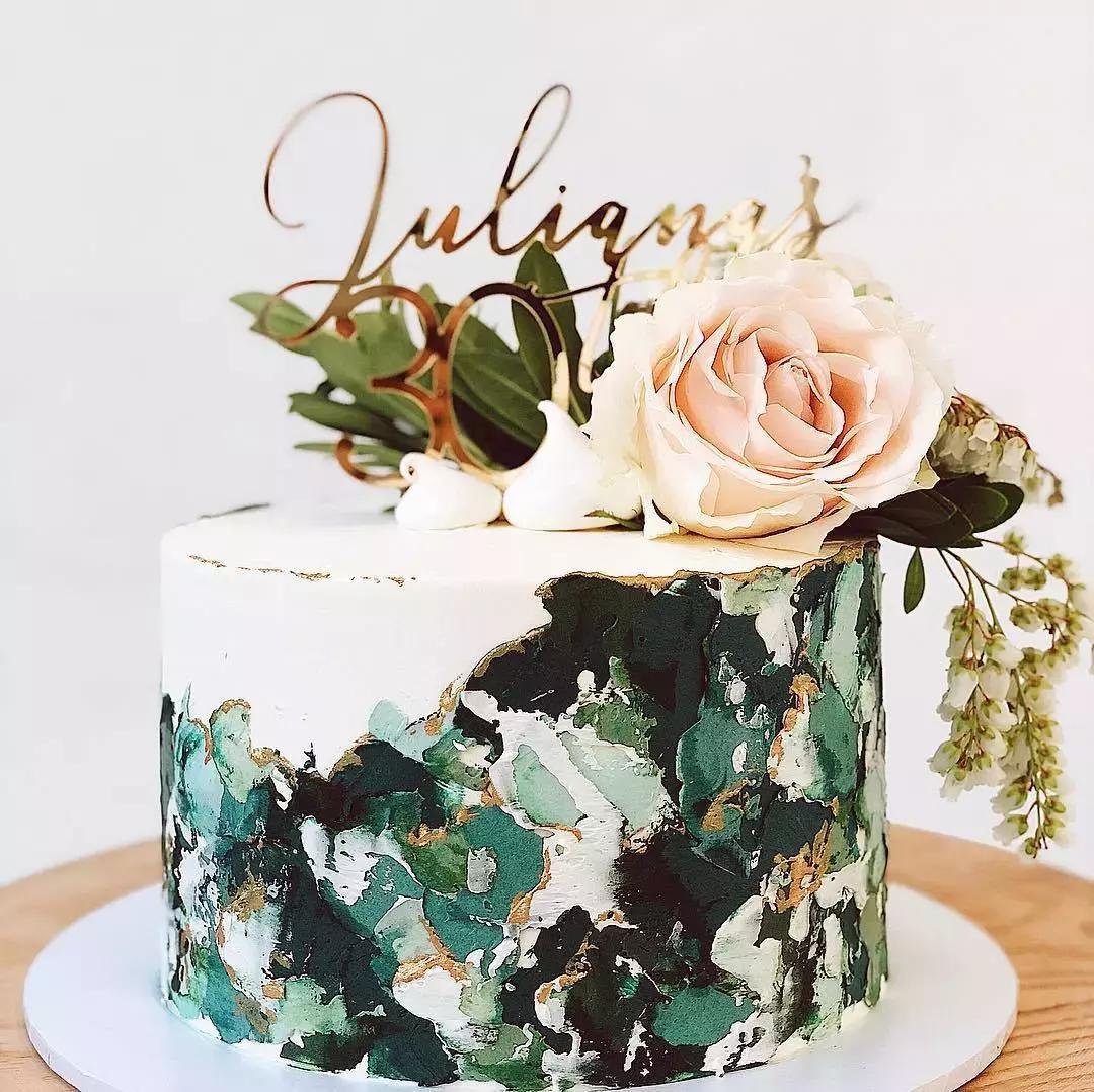 蛋糕好看复古可爱做法,艺术蛋糕创意制作视频