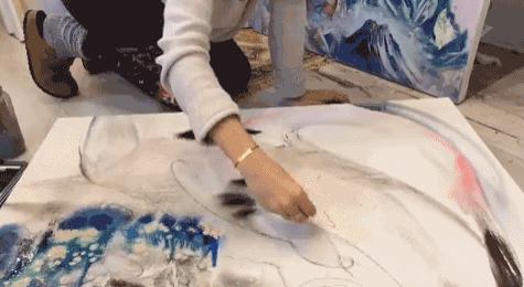 14岁卖画赚到4600万,16岁怎么靠画画赚钱