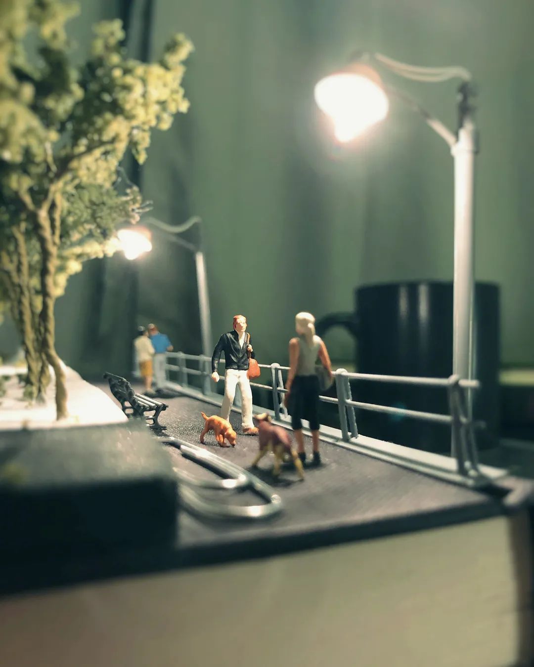 迷你版办公桌,森系书桌迷你世界