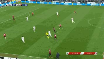 米兰3比0尤文图斯是怎么回事,米兰对尤文4球反超