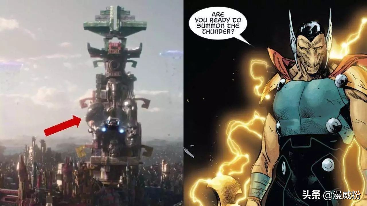 复联4黑暗结局灭霸斩杀美队,复联4三巨头战灭霸现场版