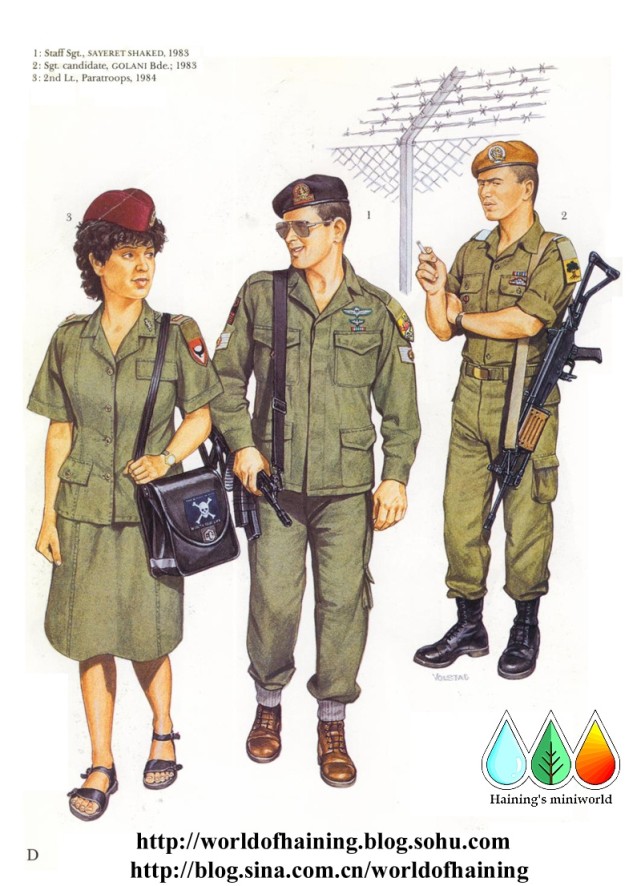 七八十年代以色列军装,以色列军队单兵装备