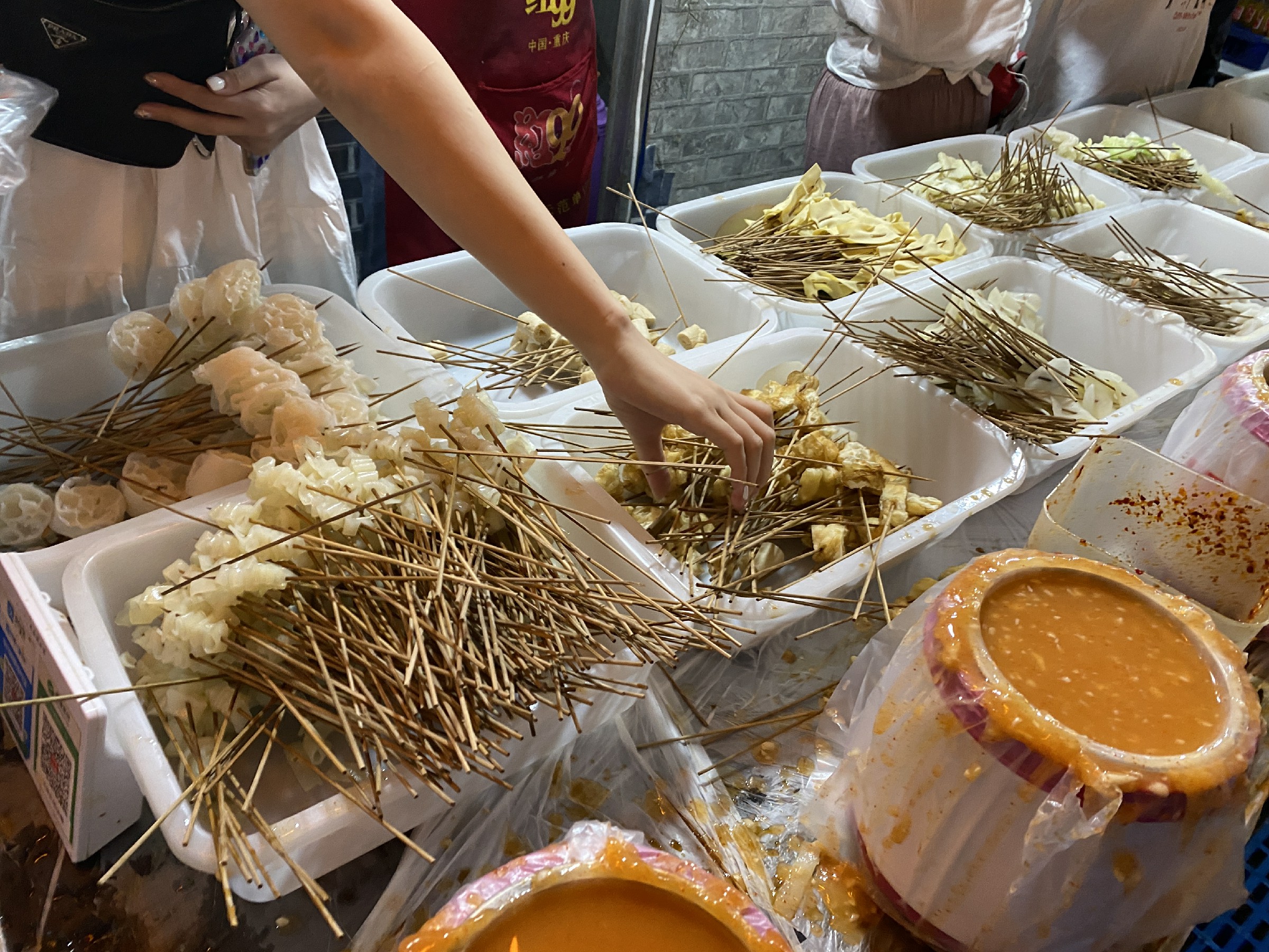 串串料蘸料摆摊,卖串串酱料