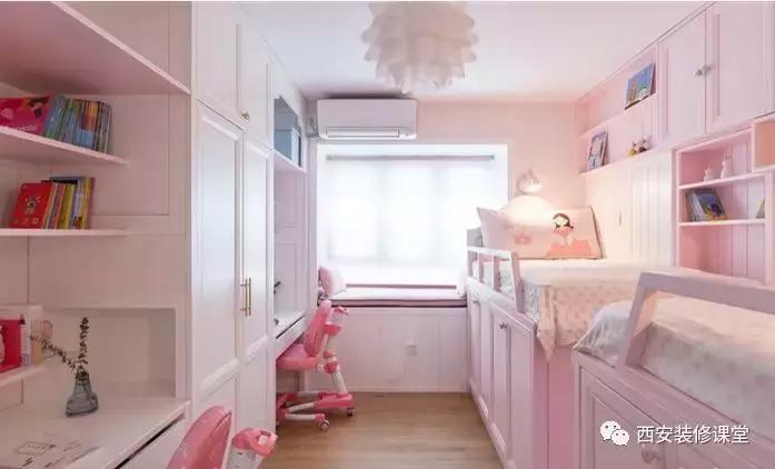 两个宝宝卧室两张单独床,两个女儿房间怎么放两张独立的床