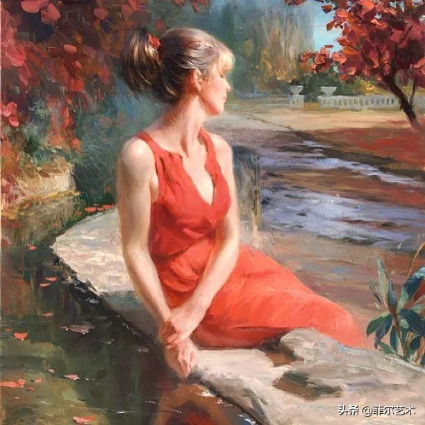 「经典油画」超美超性感的俄罗斯女郎人体油画欣赏