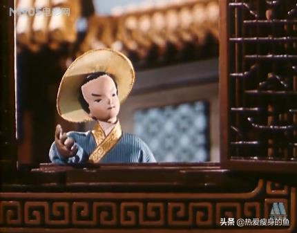 国风皮影戏人物绘画,国风木偶