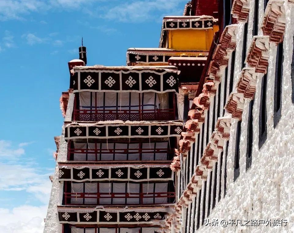 布达拉宫的墙是用牛奶蜂蜜涂的吗,布达拉宫牛奶蜂蜜墙