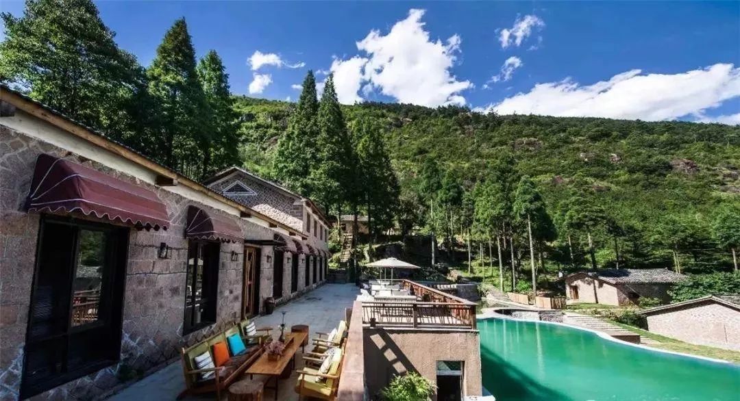 文成悦慢特色民宿,文成百丈漈水云见民宿