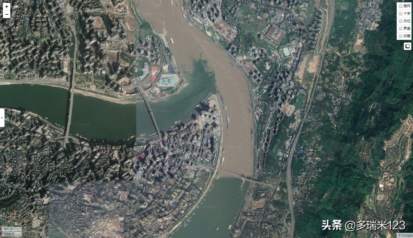 谷歌地图2018卫星图重庆,谷歌地图挑战重庆