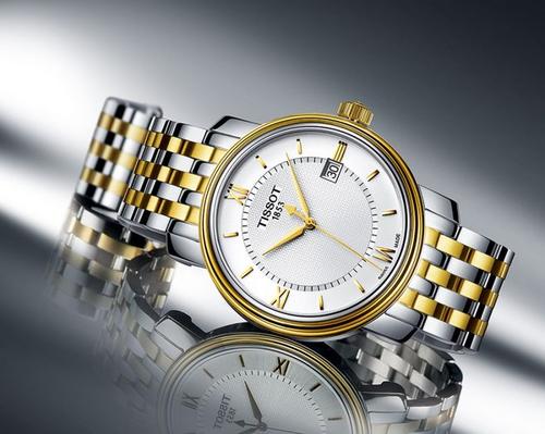 天梭1853钢带中针脱落修复,天梭手表后面写1853脱落