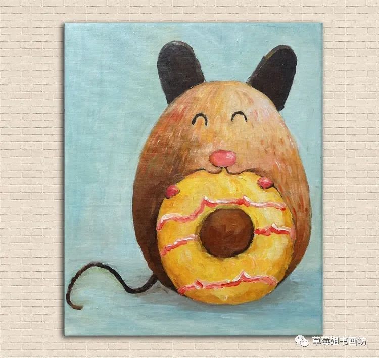 贪吃的小仓鼠怎么画,小仓鼠怎么画马克笔