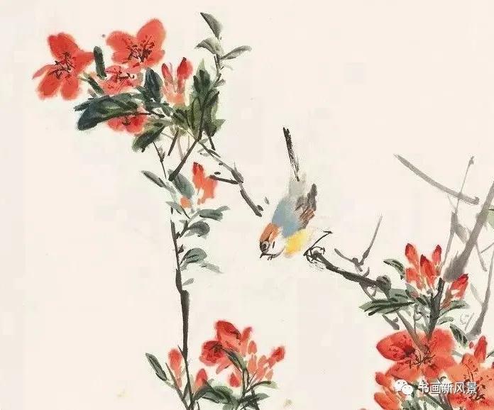 王雪涛画戴胜鸟,王雪涛画的小鸟图片