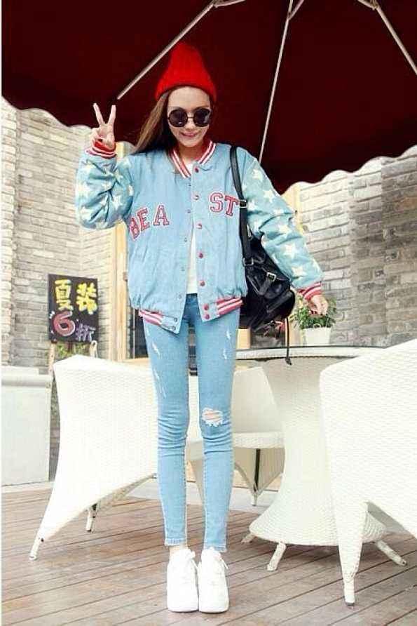 破洞牛仔裤肥大怎么改瘦,破洞牛仔裤怎样把洞缝起来