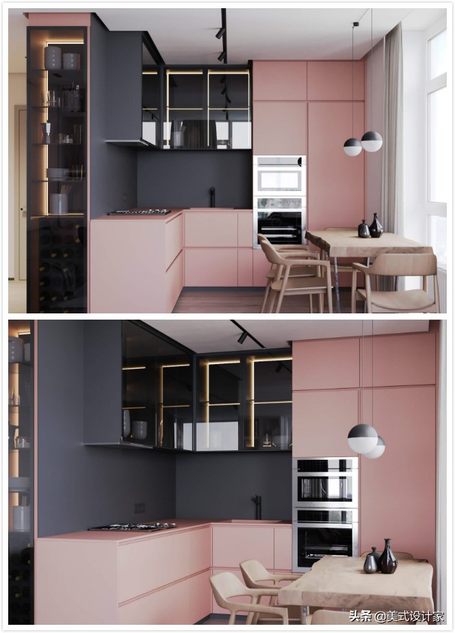 粉色系的房子装修,装修粉色系房子