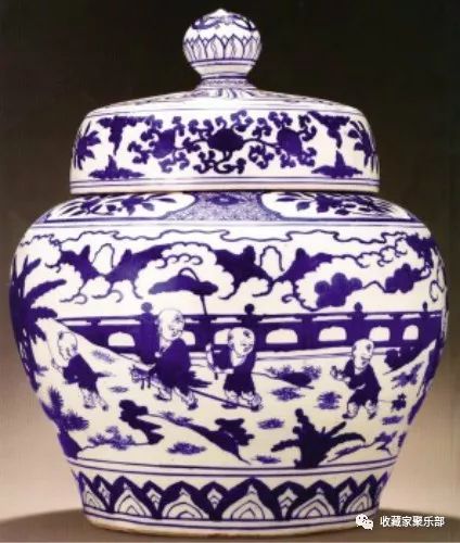 中国元明青花瓷器图鉴,明晚期青花瓷器图片