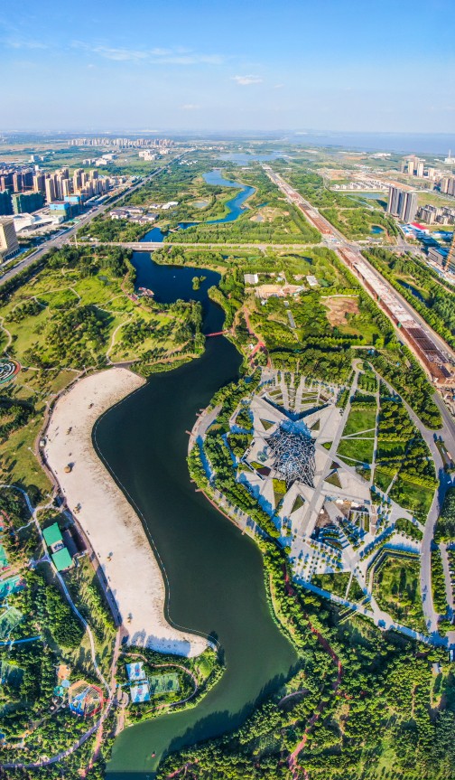 合肥塘西河公园,塘西河公园最新视频