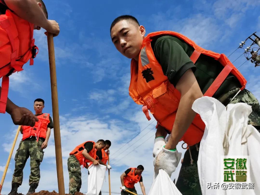 辛苦了！安徽总队一线官兵仍在艰苦作战、连续奋战
