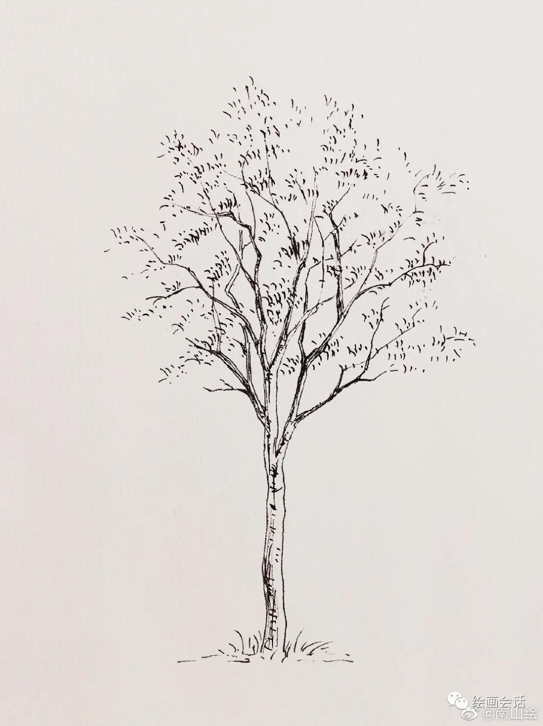 吴冠中钢笔风景速写,黄劲勇钢笔风景速写