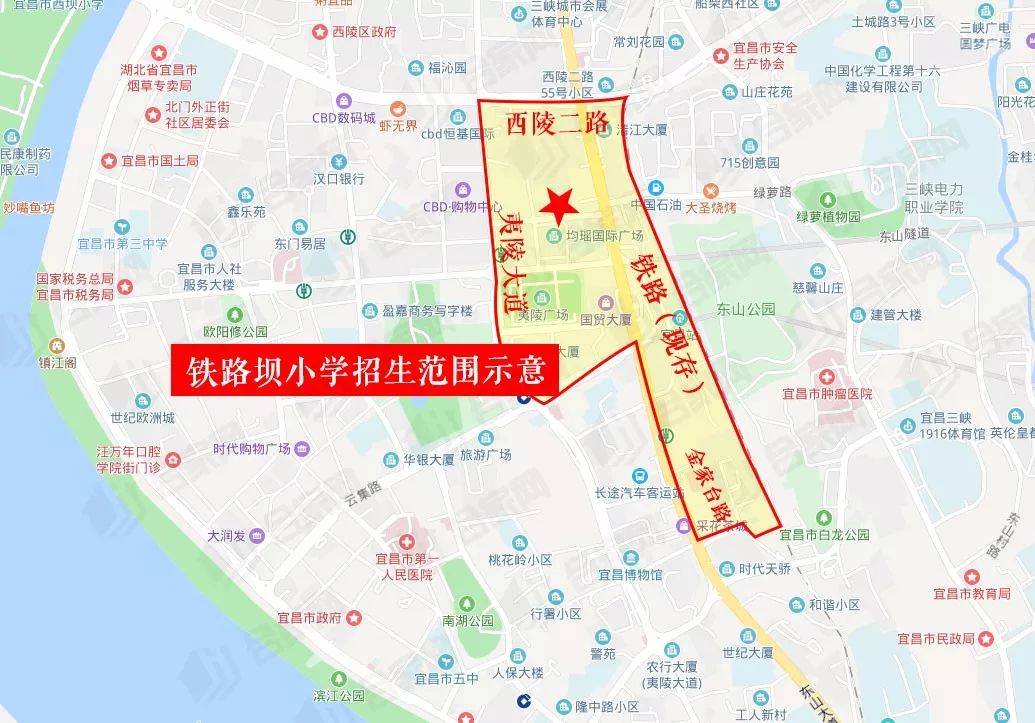 西陵区小学对应楼盘,西陵区2023年中小学划片