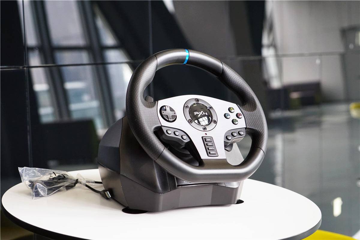 莱仕达v9方向盘深度评测,莱仕达v9玩地平线5方向盘