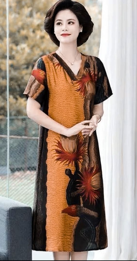 香云纱连衣裙短了怎么办,香云纱连衣裙下边怎么处理