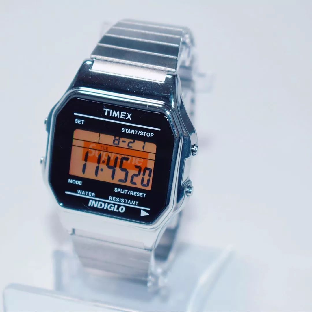 supreme最便宜的表,supreme联名运动手表