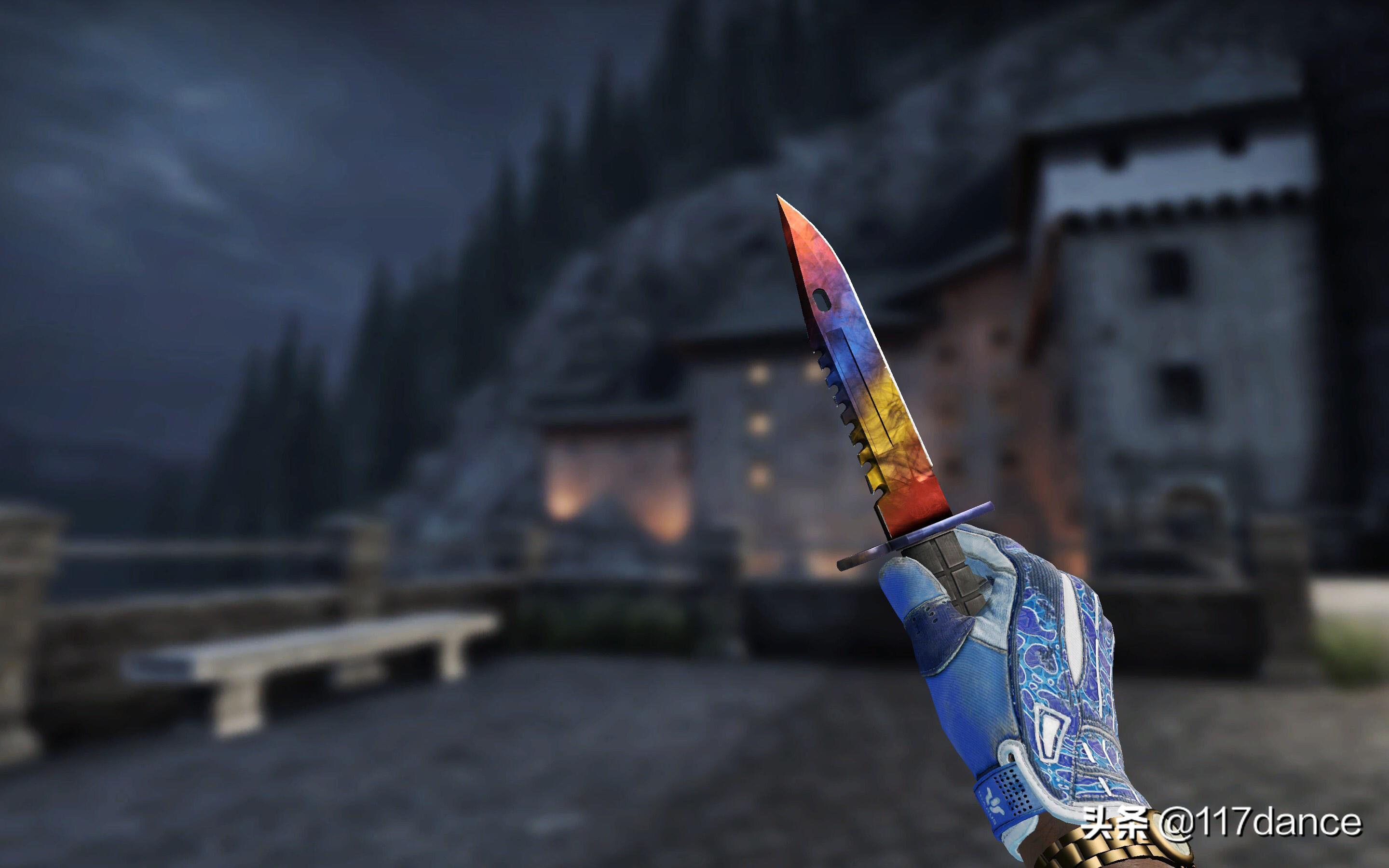 m9刺刀宝石效果,m9宝石刀局内效果