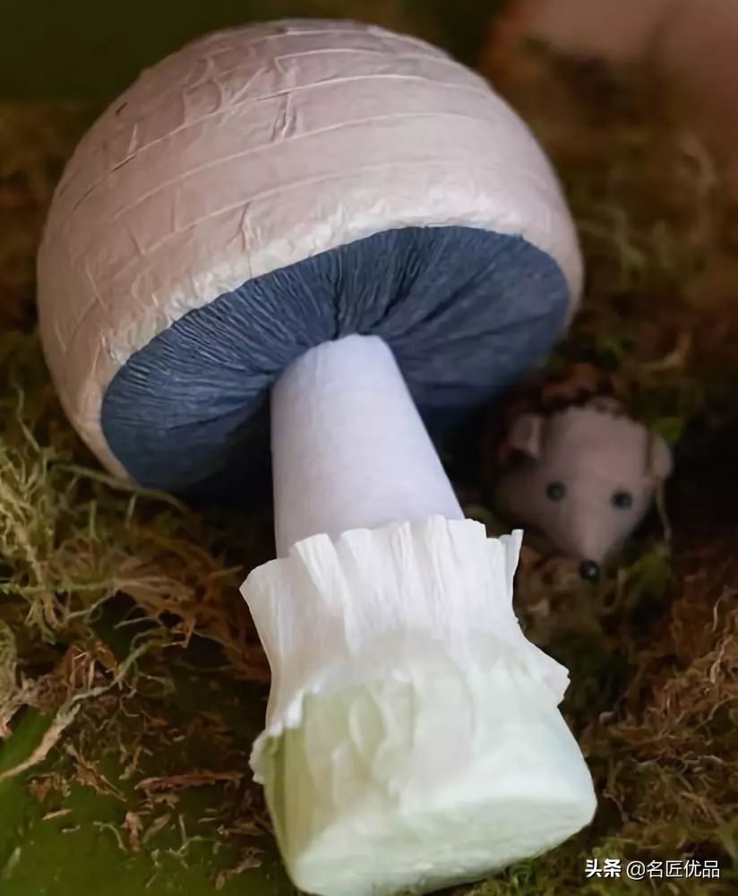 蘑菇亲子游乐场,手工制作幼儿园简单手工蘑菇