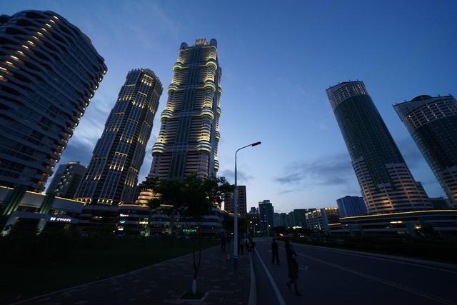 朝鲜摩天大楼,朝鲜高楼的视频