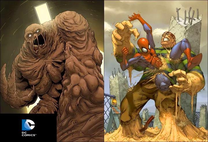 漫威dc互相抄袭角色,漫威dc相似人物的图片