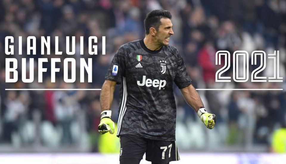 尤文暖心举动！都灵德比为布冯定制球衣，再踢1年不拿欧冠不退休