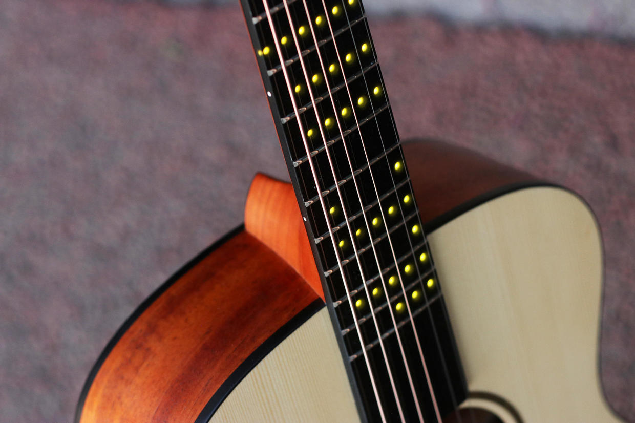 poputar智能吉他p1和卡马联名款,poputar智能吉他卡马联名款