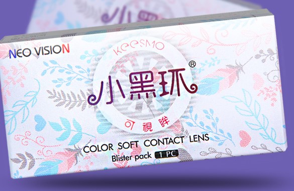 小黑环美瞳,适合素颜戴的小黑环美瞳