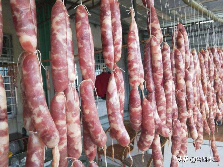 冬季最诱人的美味腊肠,腊肠是冬日最简单的美食