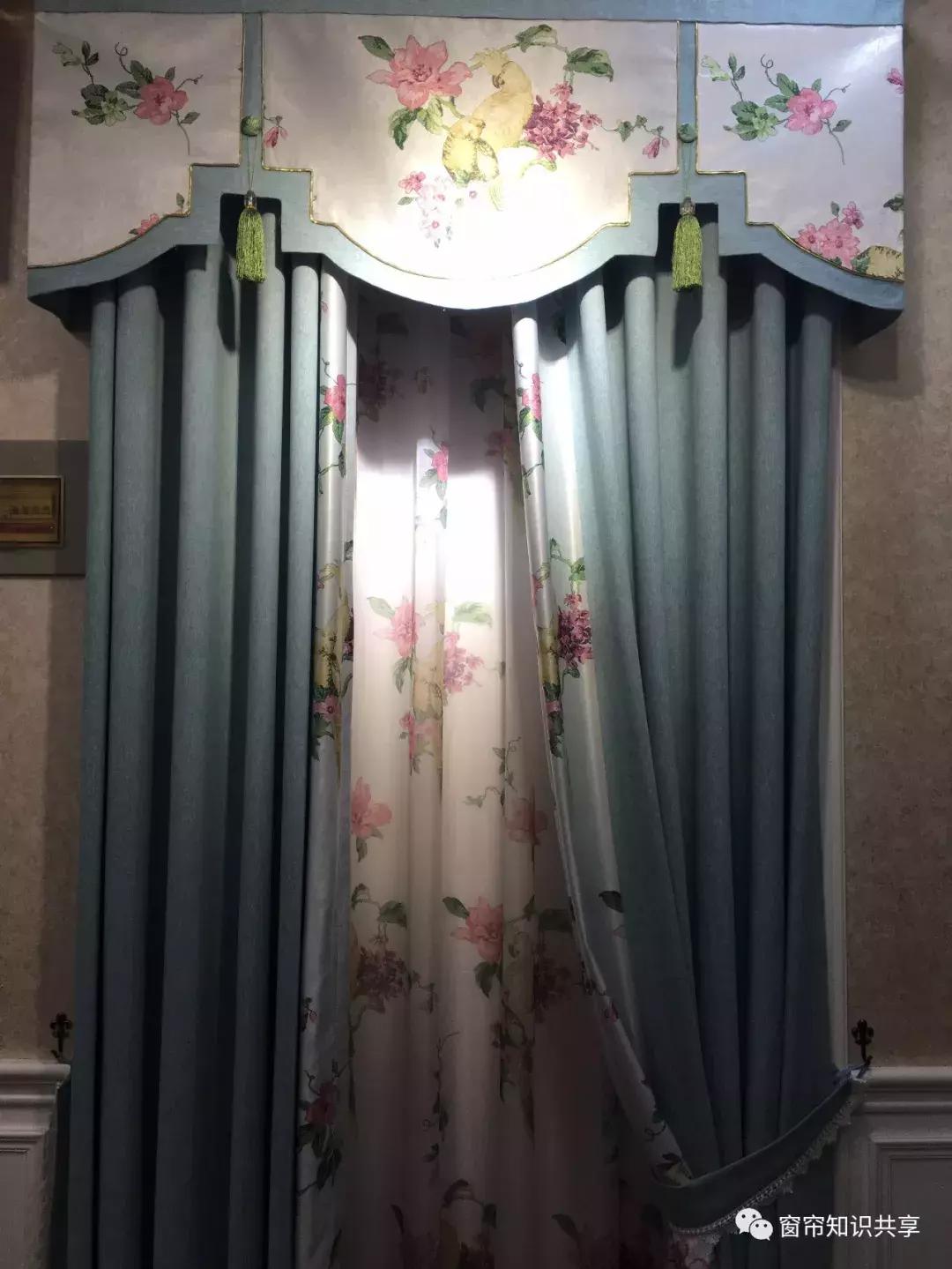 新中式25公分的帘头造型,新中式帘头尺寸