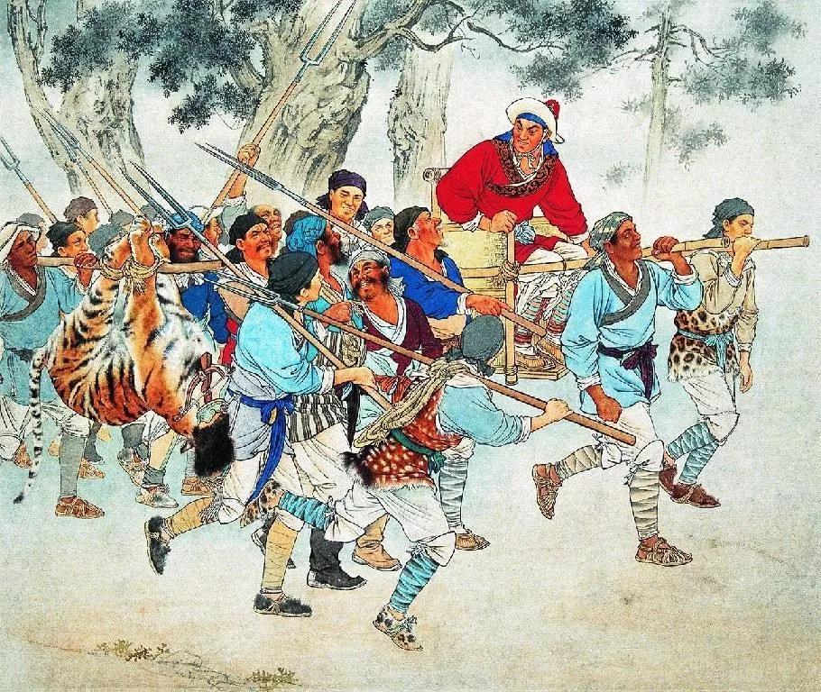 刘继卣画老虎,刘继卣的老虎画得最好