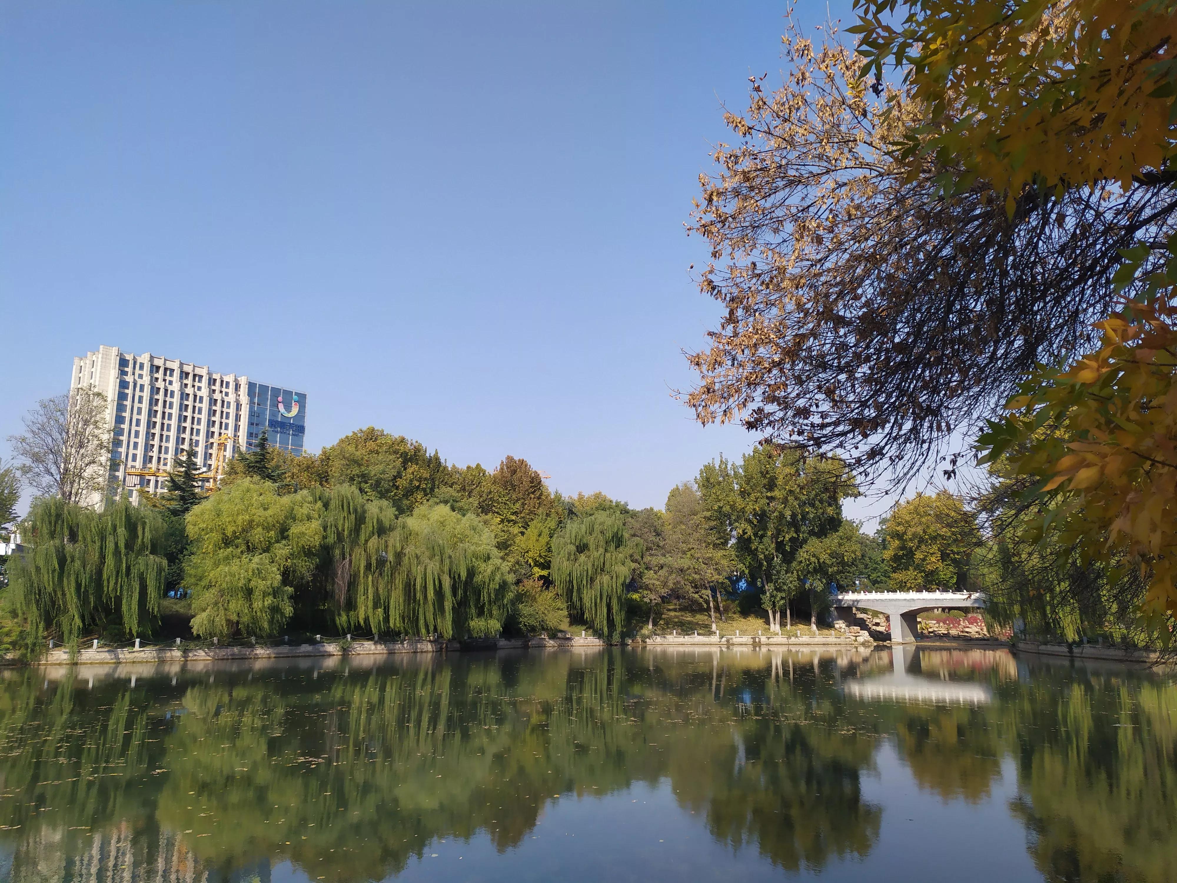 裕西公园秋天的景色,裕西公园的特色