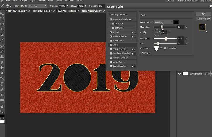 2019年新年贺卡图片,新的一年的新年贺卡