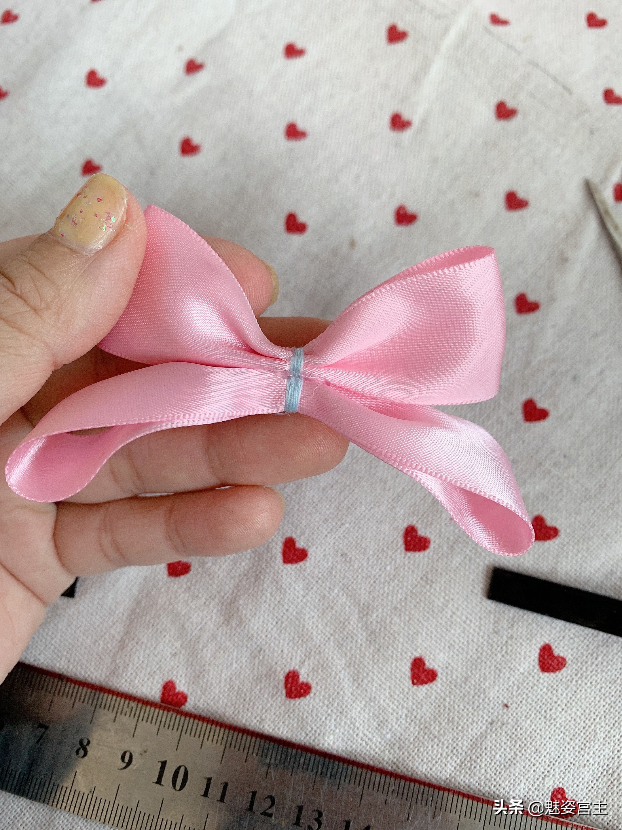 花夹的制作方法,简单发夹制作教程