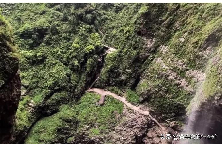 成都周边溶洞旅游景点,成都小众森林瀑布