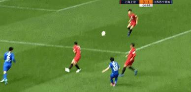 江苏苏宁队谢鹏飞,谢鹏飞替补登场不到3分钟建功