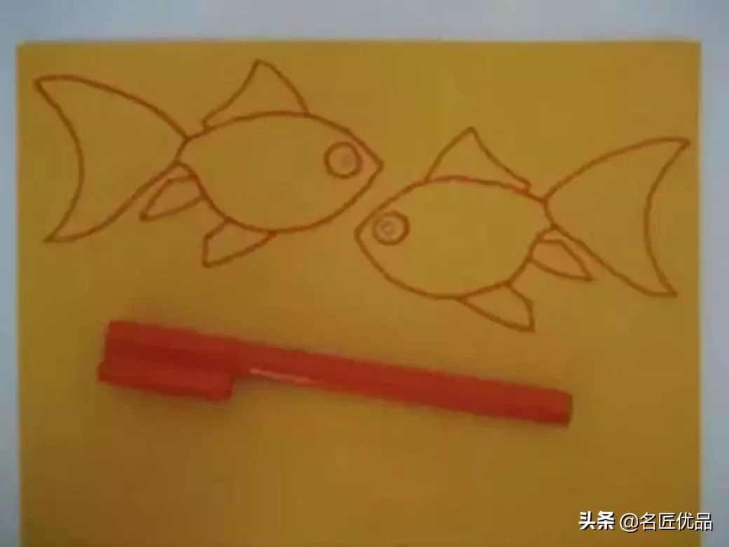 手工做小钓鱼竿玩具,怎么做钓鱼小玩具