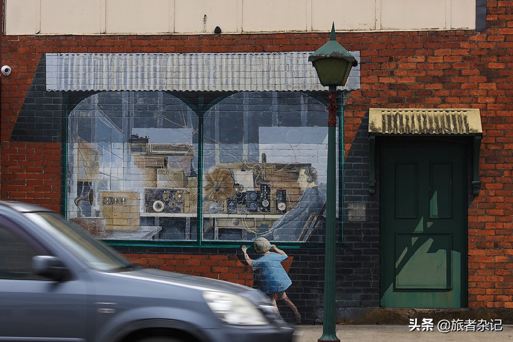 谢菲尔德壁画小镇图片,塔斯马尼亚壁画小镇谢菲尔德小镇