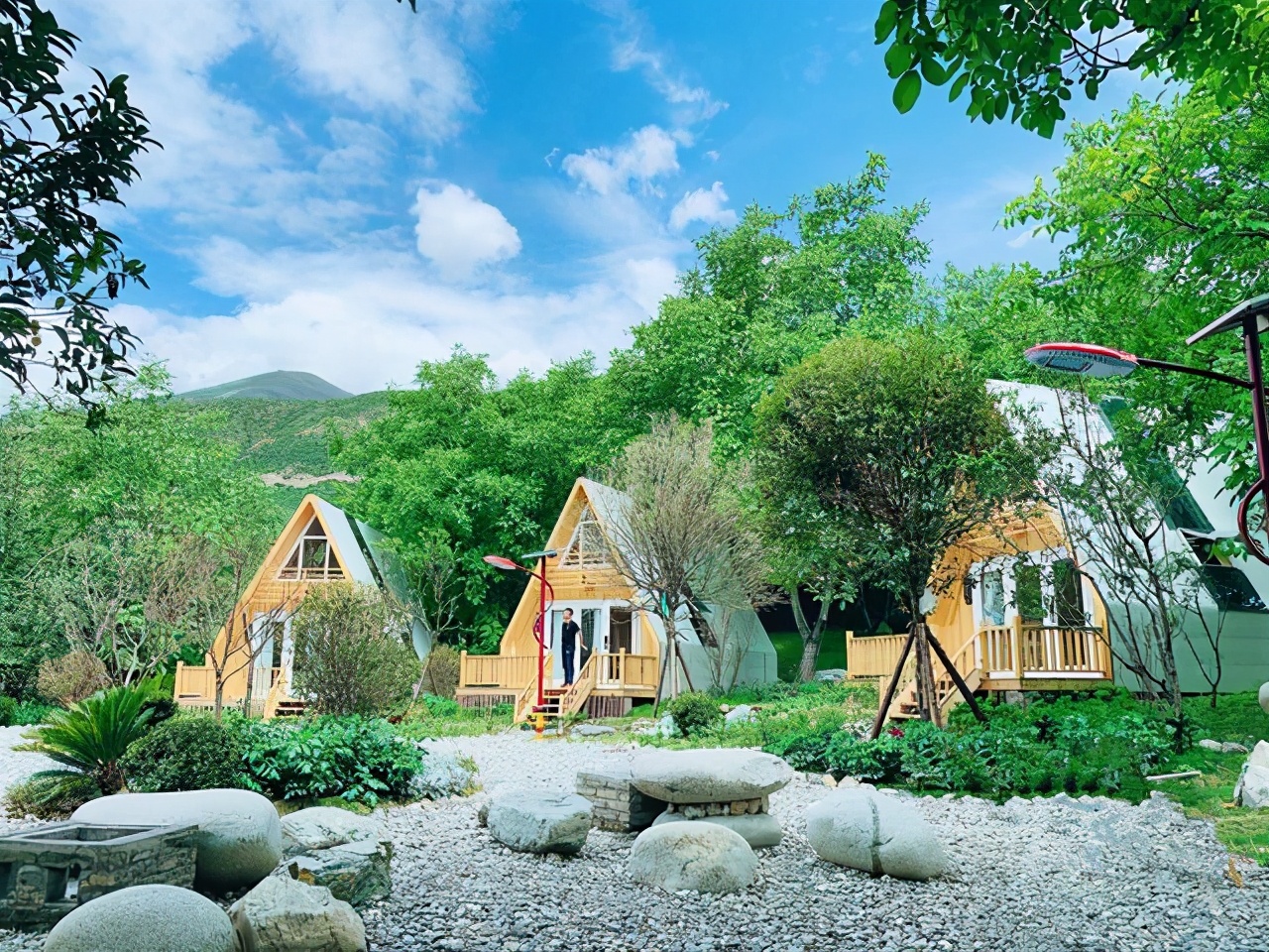 最漂亮的木屋民宿,民宿野奢风格图片