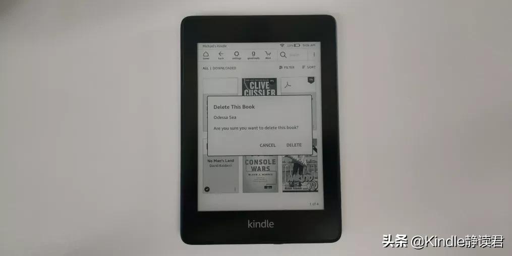 终于可以直接在Kindle上彻底删除电子书了
